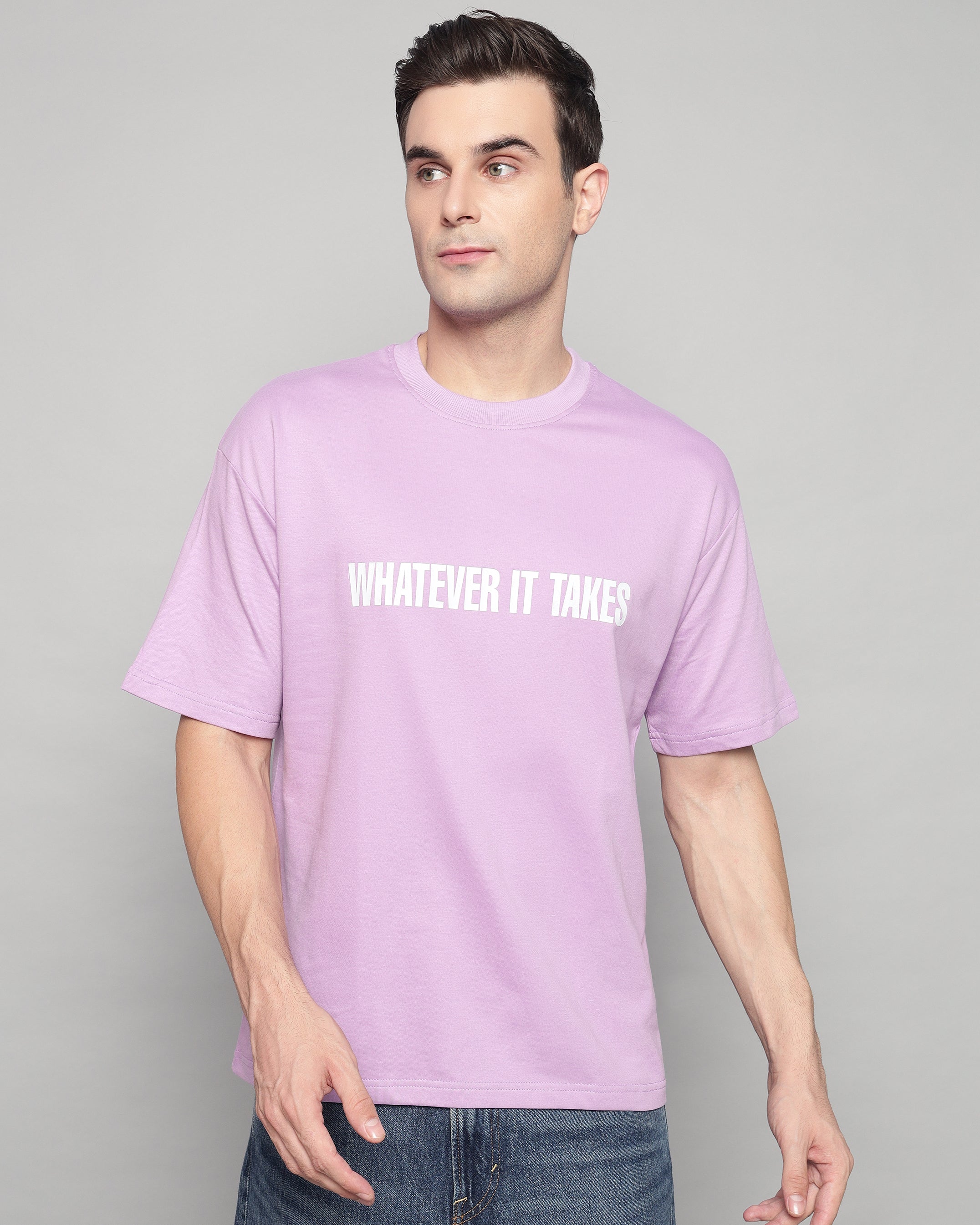 Oversized T-shirt Lavender