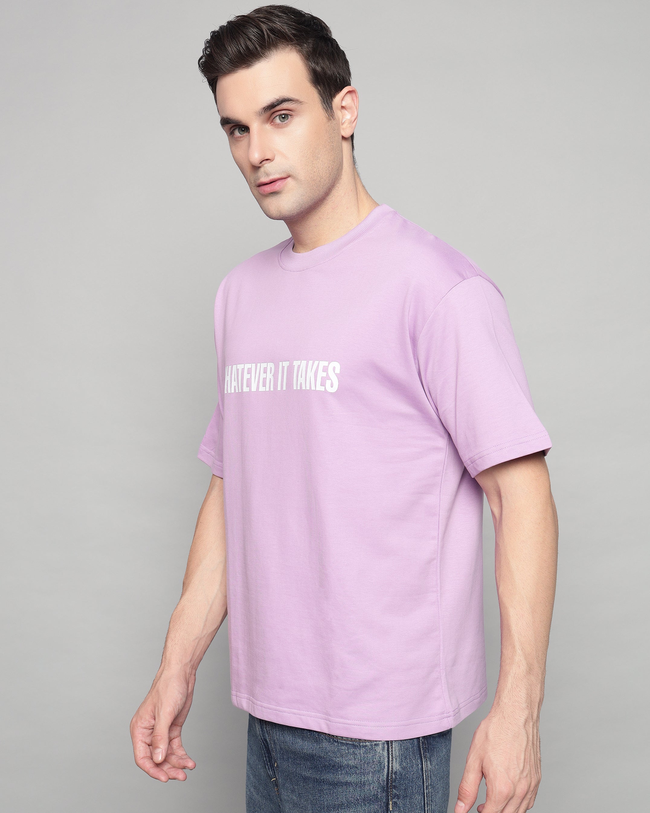 Oversized T-shirt Lavender